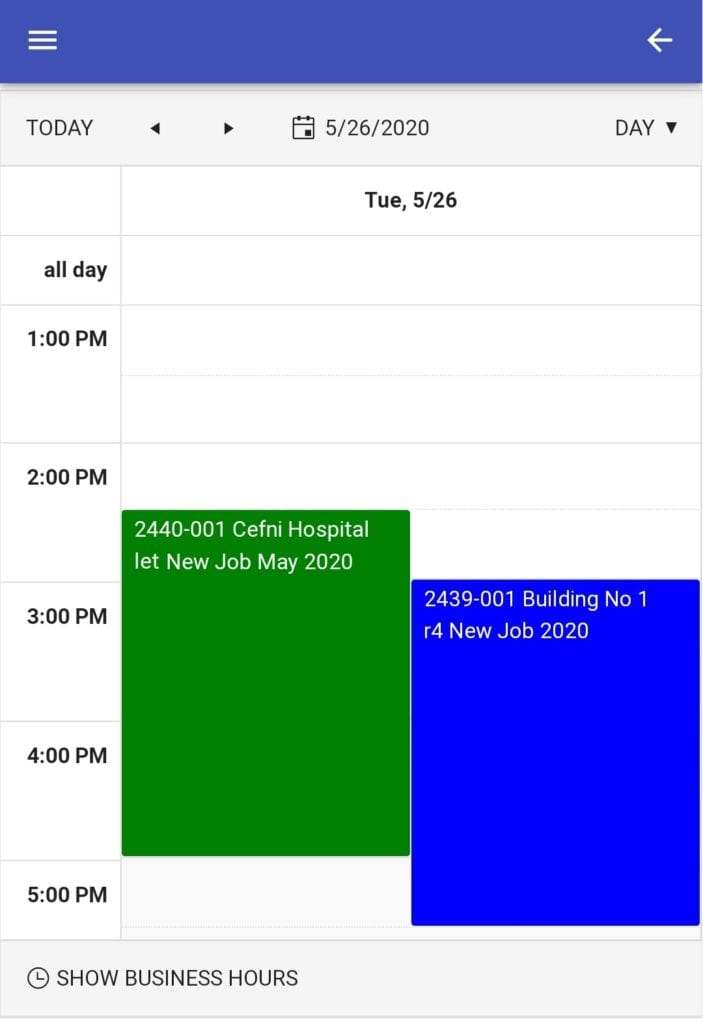 Resource Calendar